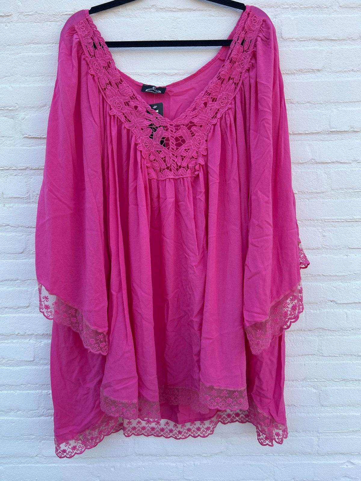 Nieuwe Luchtige, oversized Tuniek Italy Moda - Maat 58., Kleding | Dames, Ophalen of Verzenden, Nieuw, Blouse of Tuniek