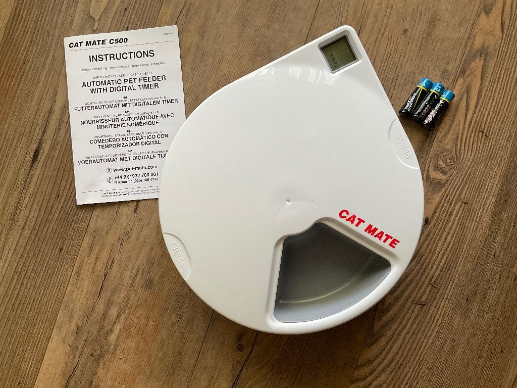 Cat Mate Voerautomaat C500, Ophalen of Verzenden, Automatisch, Gebruikt