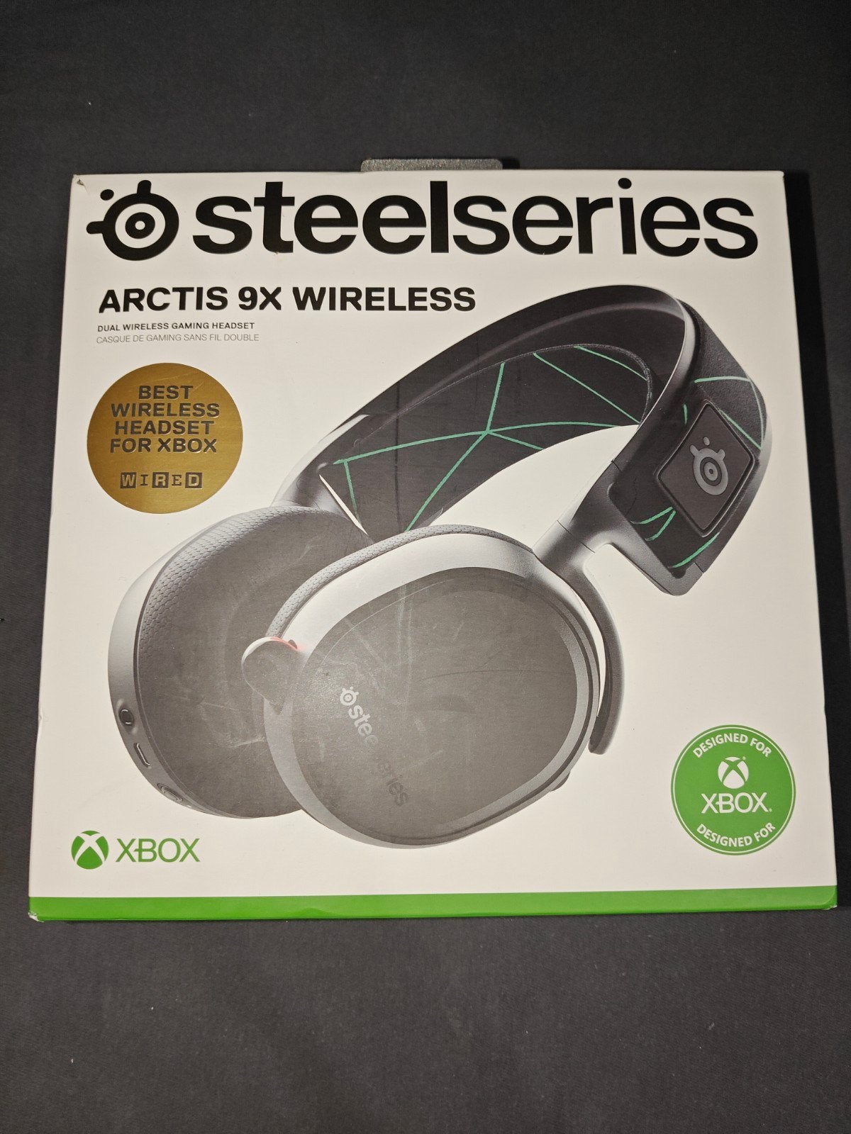 SteelSeries Arctis 9X Wireless Gaming Headset voor Xbox, Computers en Software, Headsets, Zo goed als nieuw, Over-ear, Draadloos