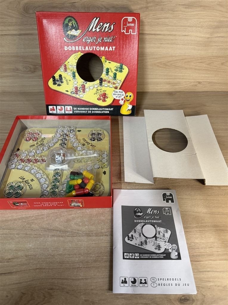 mens erger je niet dobbelautomaat - s6498, Verzenden, Zo goed als nieuw