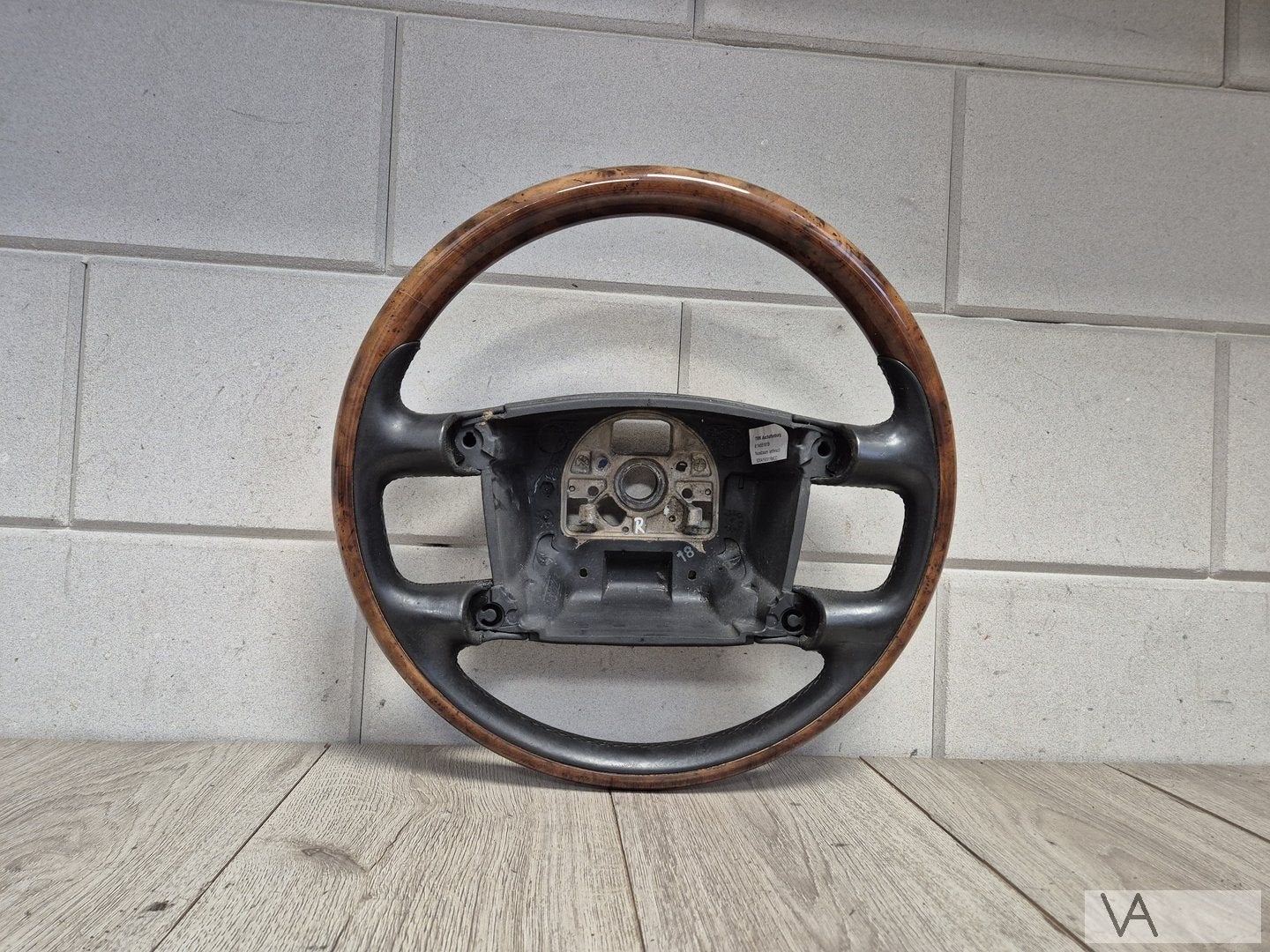 VW Volkswagen Phaeton 2002 - 2009 stuur HOUT antraciet €200, Auto-onderdelen, Gebruikt, -, Volkswagen, -