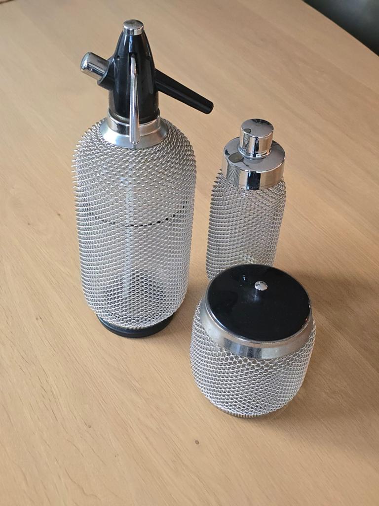 Zeldzame vintage 70S Merkuria barman set, Tsjecho-Slowakije, Ophalen of Verzenden