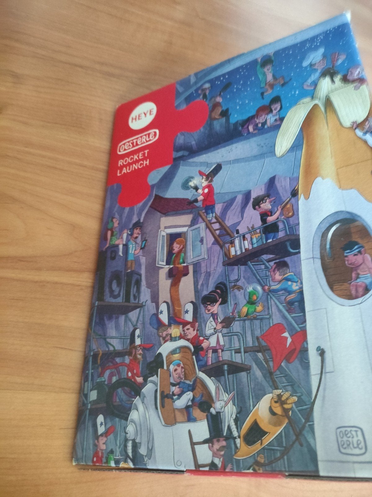 Heye puzzel, Ophalen of Verzenden, Meer dan 50 stukjes, Zo goed als nieuw, 6 jaar of ouder