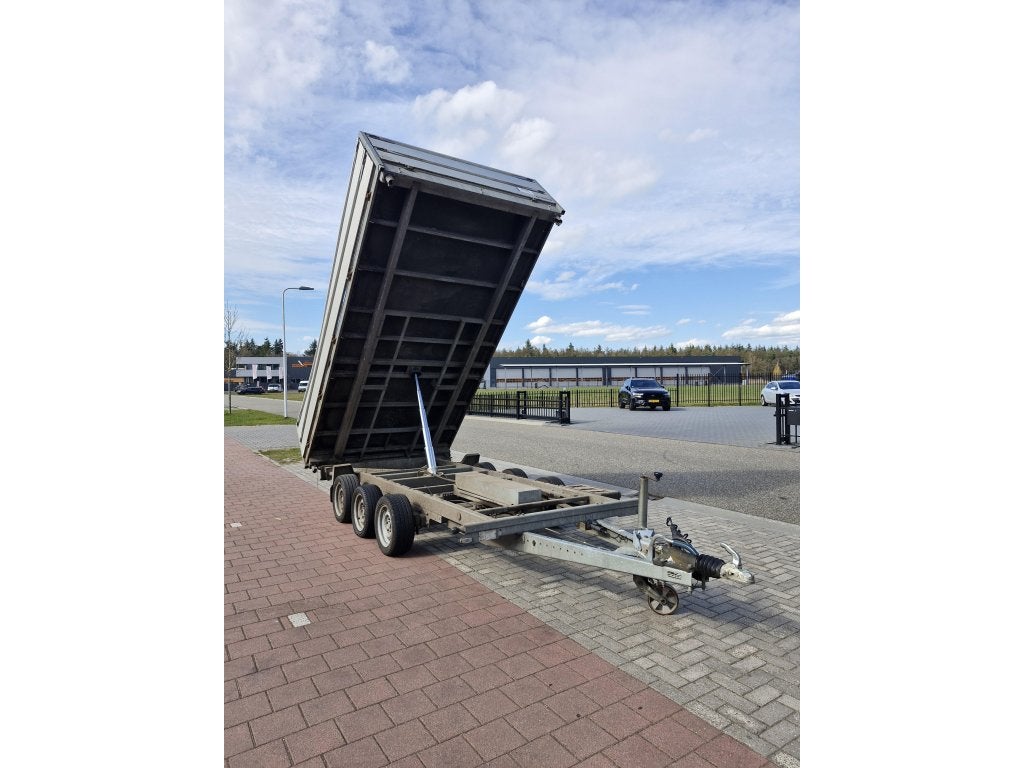 Henra kipper 3 asser dubble borden slede rijplaten, Auto diversen, Gebruikt
