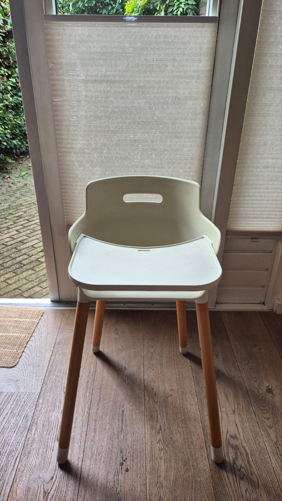 Flexa meegroeistoel (baby/peuter) incl. tafel en voetensteun, Ophalen, Gebruikt, Meegroeistoel, Afneembaar eetblad