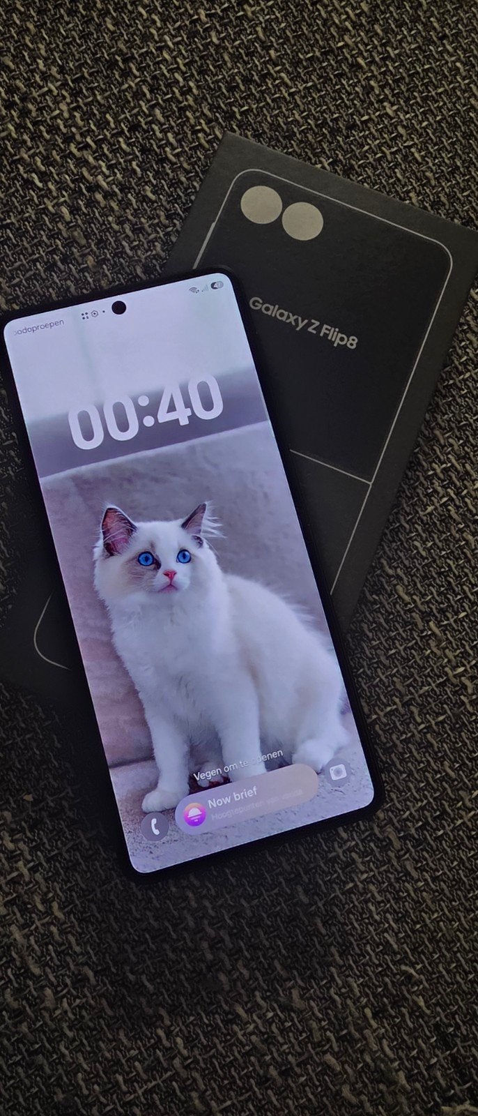 Samsung Z Flip 8 256GB niuew Vaste prijs, Ophalen of Verzenden, Zo goed als nieuw