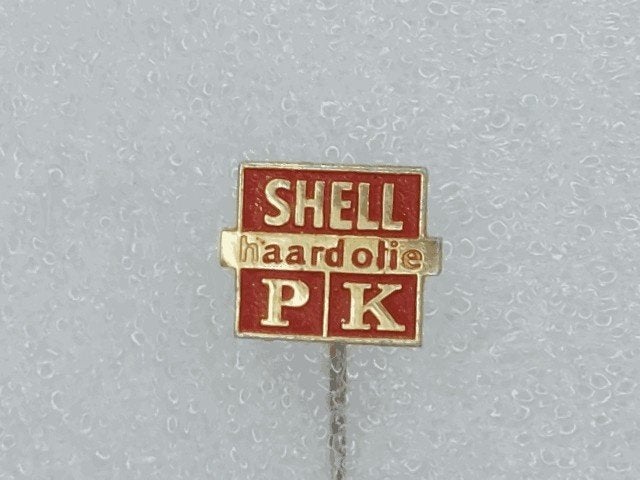 SP2230 Speldje SHELL haardolie PK, Ophalen of Verzenden, Gebruikt, Overige onderwerpen