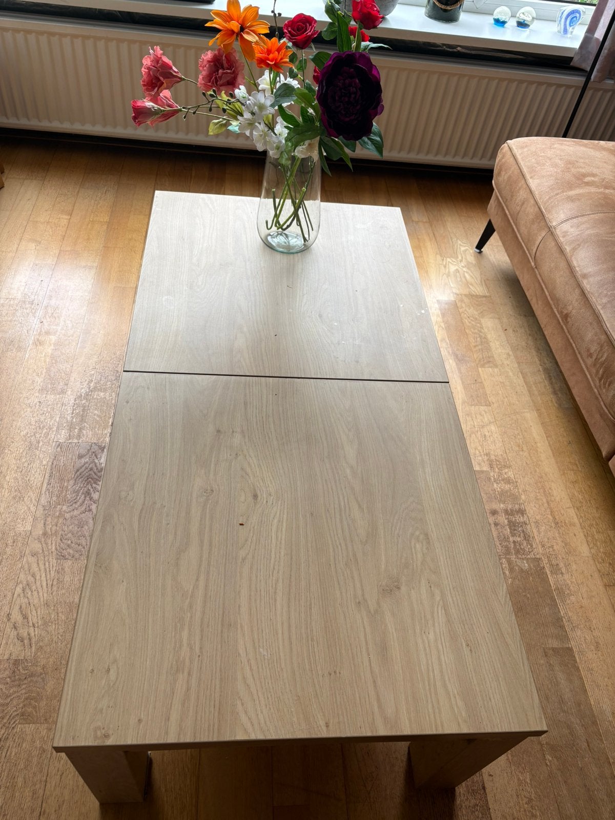 2 salontafels of bijzettafels, Huis en Inrichting, Tafels | Salontafels, Ophalen, Gebruikt, Rond, 50 tot 100 cm