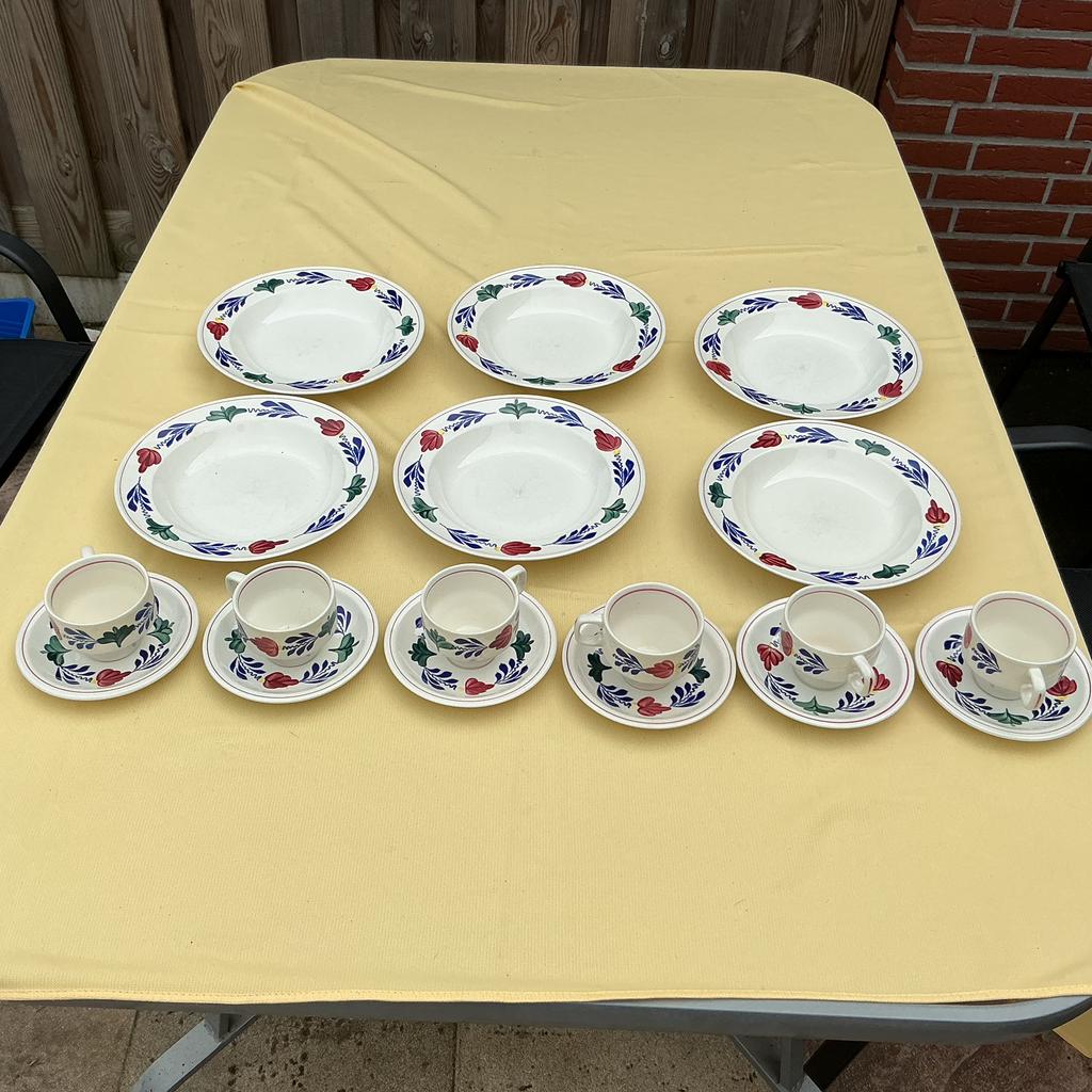 Boerenbont servies, Ophalen of Verzenden