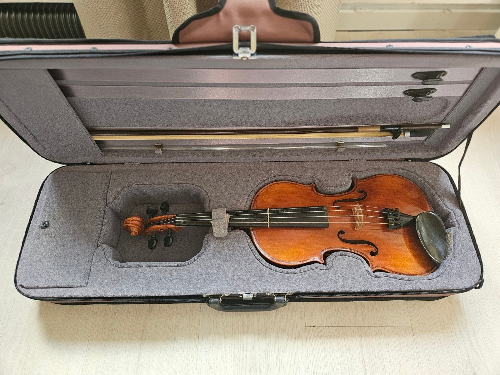 Viool inclusief koffer en toebehoren, Muziek en Instrumenten, Ophalen, Gebruikt, 3/4-viool, Viool