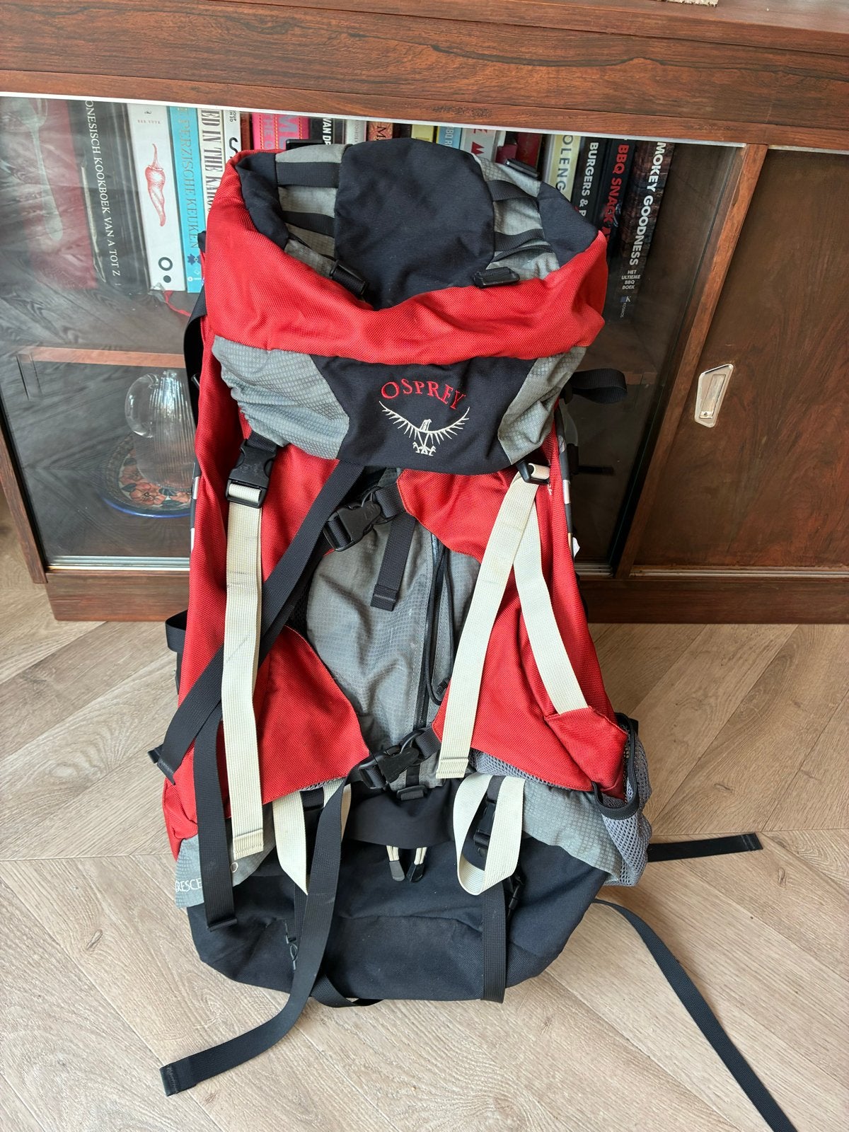 Osprey Crescent 70 liter backpack, Ophalen of Verzenden, Gebruikt, Rugzak