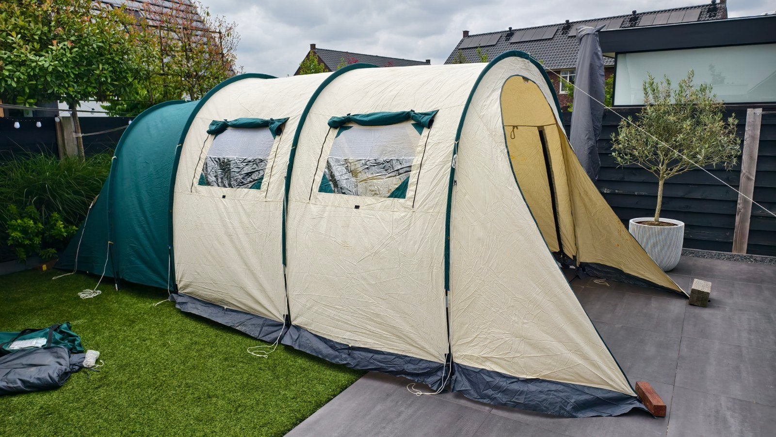 Ruime tunneltent Hypercamp Brighton, Ophalen, Gebruikt, Tot en met 4