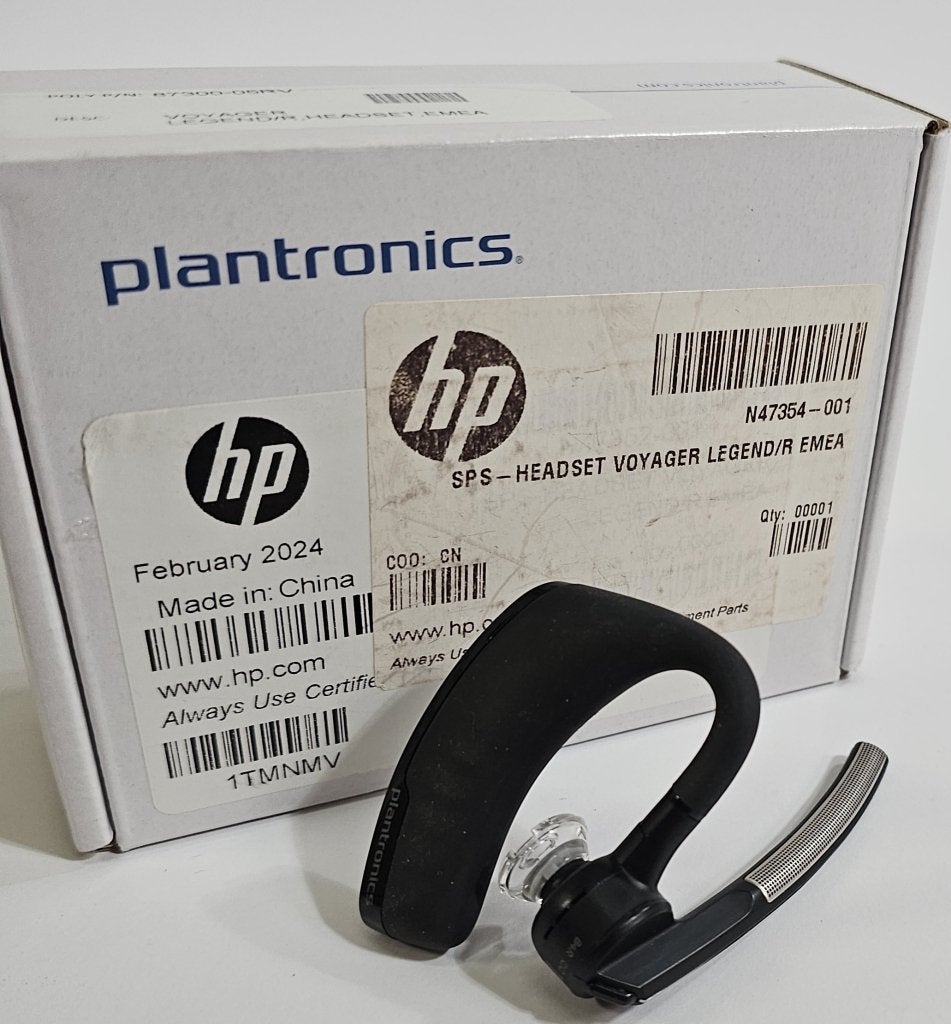 HP Plantronics Voyager Legend/R Zwart | Retourdeal, Zwart, Overige merken, Bluetooth, HP Nederland