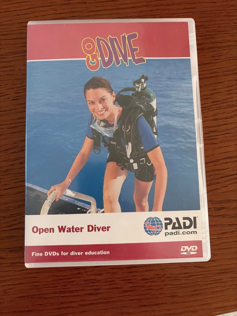 PADI Open Water Diver DVD - Leer Duiken, Alle leeftijden, Ophalen of Verzenden, Gebruikt, Overige typen