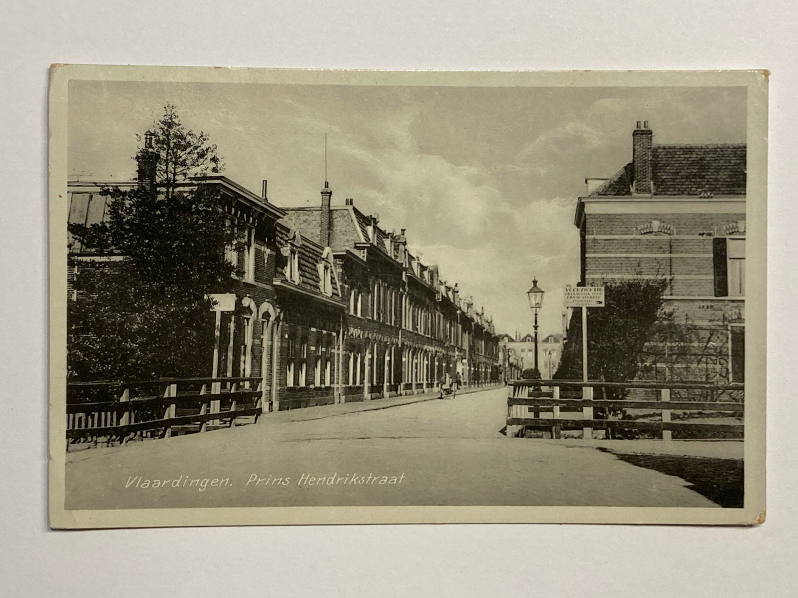 Oude ansichtkaart Vlaardingen, Prins Hendrikstraat 1943, Verzenden, 1940 tot 1960, Gelopen, Zuid-Holland