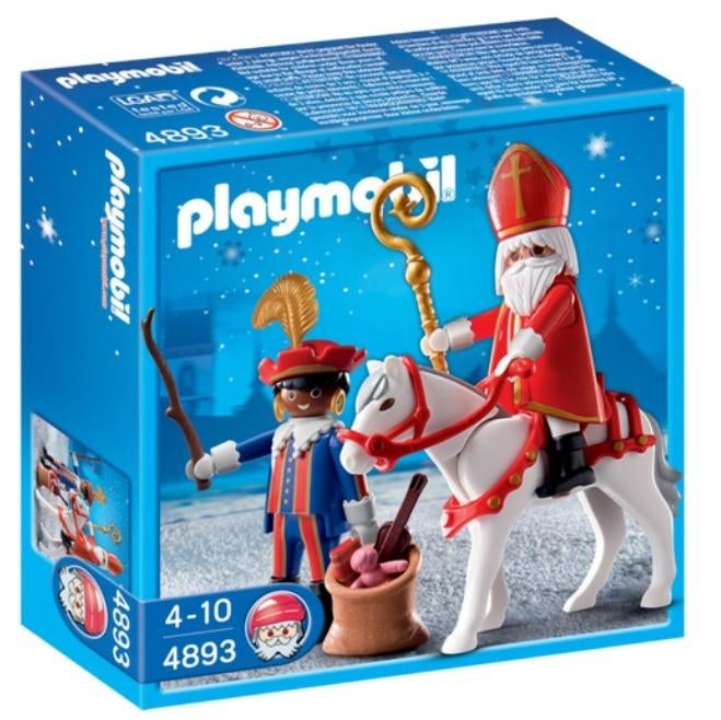 Playmobil 4893 - Sinterklaas en Piet NIEUW IN DOOS, Ophalen of Verzenden, Nieuw, Complete set