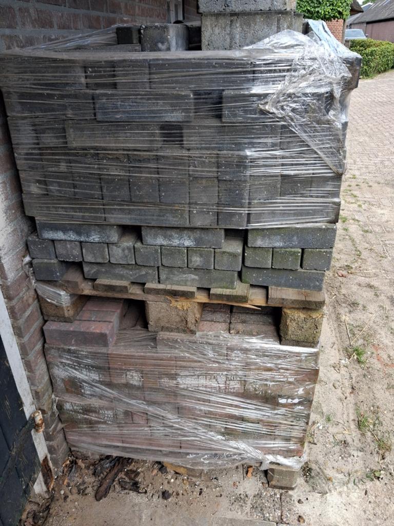 Straatstenen, Ophalen, Nieuw, Beton, Klinkers