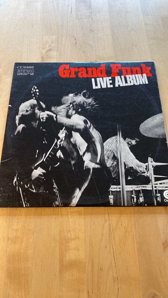Vinyl 2lp Grand Funk Railroad - Live album, Ophalen of Verzenden, Zo goed als nieuw, 12 inch