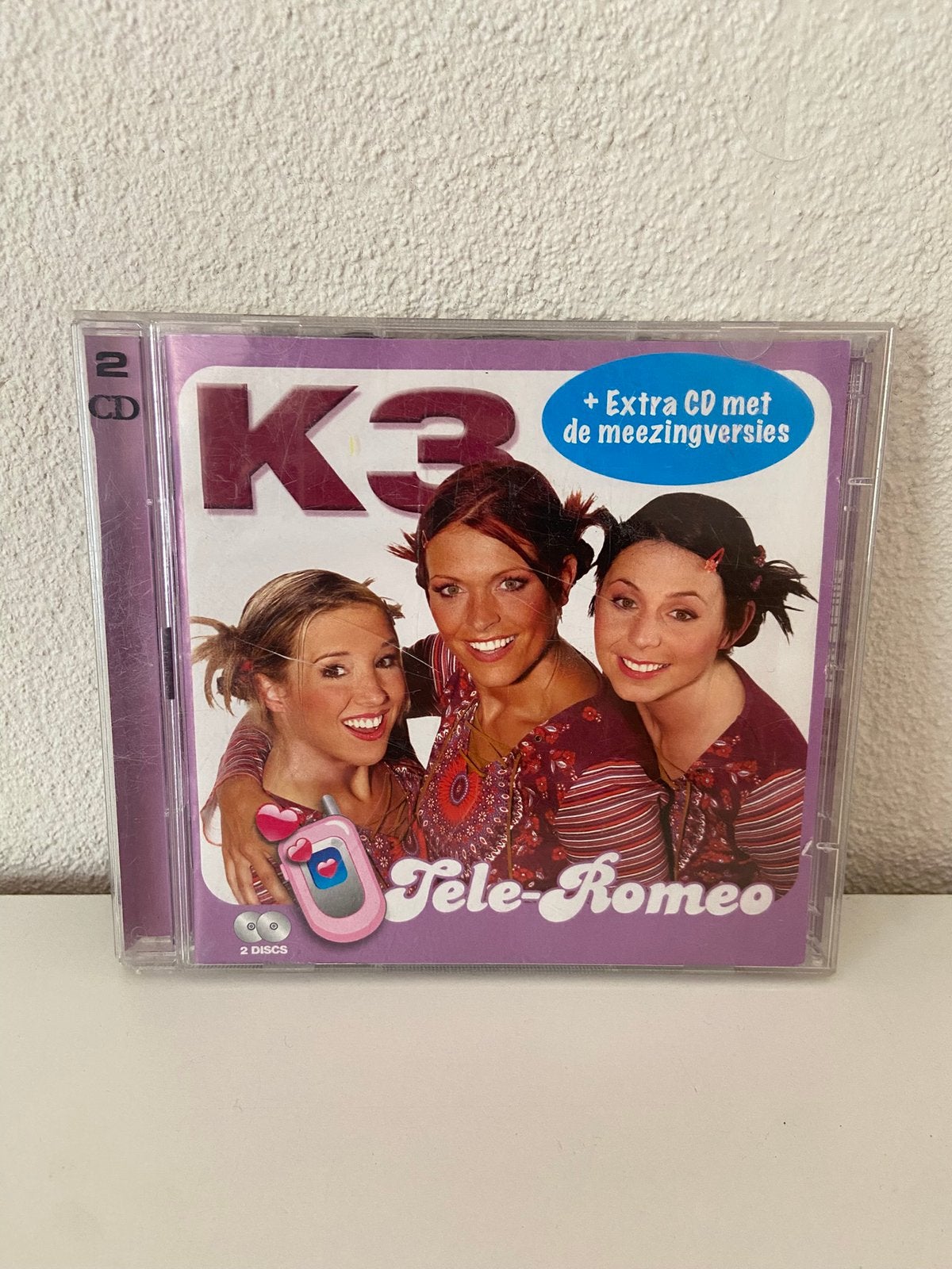 K3 Originals “Tele-Romeo” Dubbel CD (2008), Verzenden, 3 tot 5 jaar, Muziek, Soundtrack