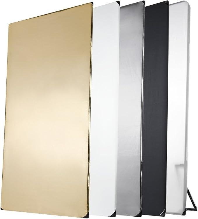 Walimex Pro 5-in-1 Reflector Paneel 100x200cm, Audio, Tv en Foto, Fotografie | Fotostudio en Toebehoren, Inclusief draagtas, Overige typen
