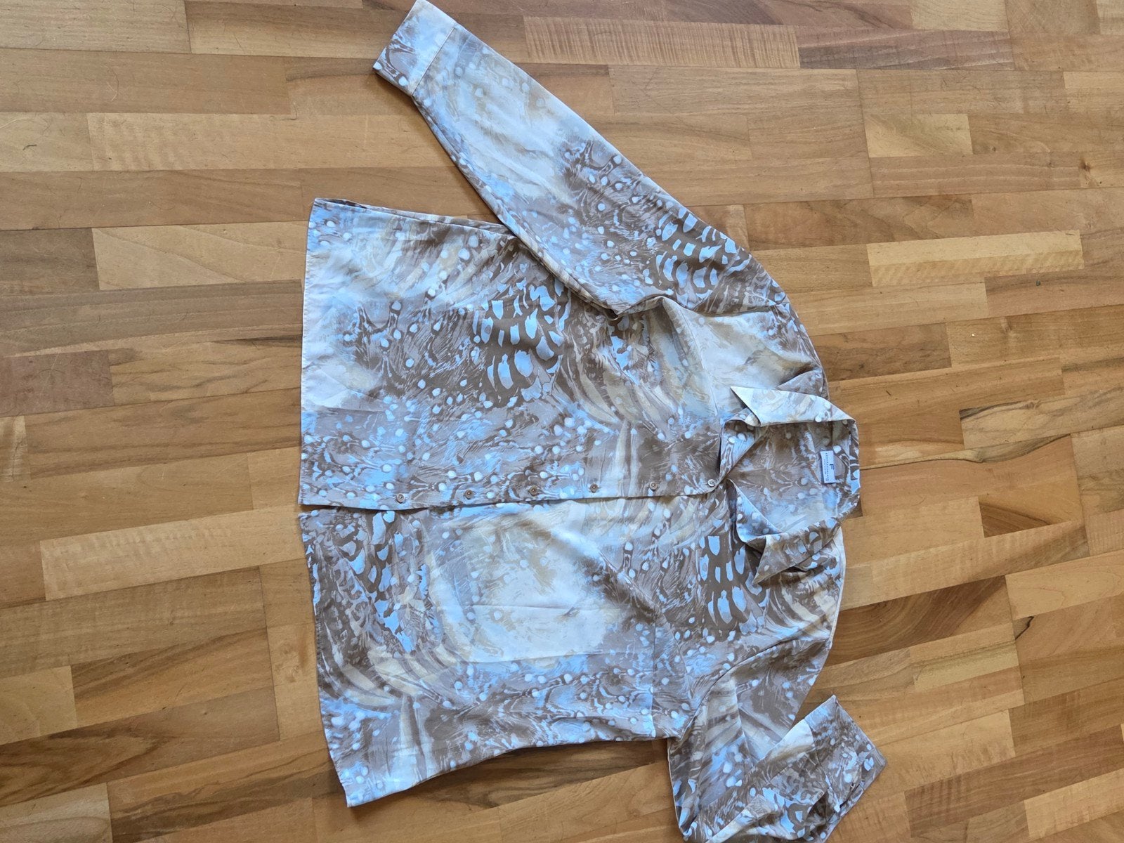 Blouse met lange mouw merk Frankenwalder maat 50, Meerkleurig, Maat 46/48 (XL) of groter, Ophalen of Verzenden, Zo goed als nieuw