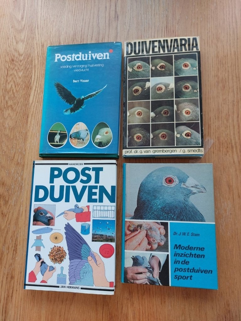 postduiven boeken denk 10 stuks zie foto, Meerdere dieren, Postduif