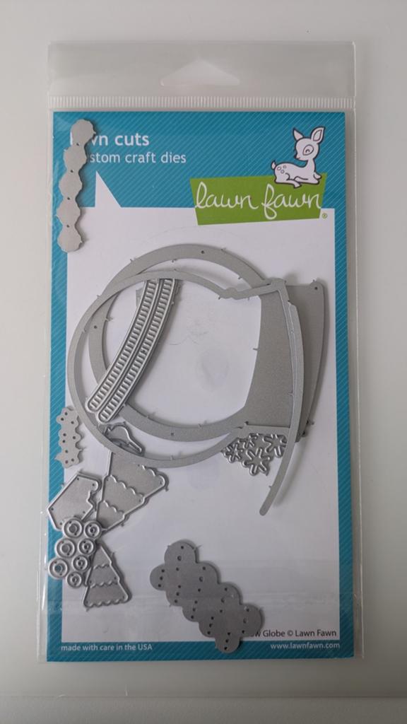 Lawn Fawn, Build a snow globe, Ophalen of Verzenden, Zo goed als nieuw, Overige thema's, Pons of Mal