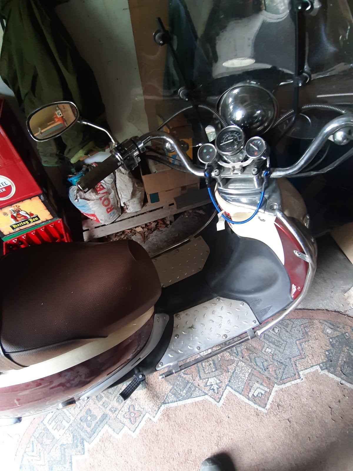 retro scooter, Ophalen, Gebruikt, Overige modellen, 49 cc