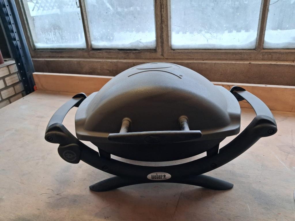 BBQ Weber electrisch zo goed als nieuw, Ophalen of Verzenden, Zo goed als nieuw, Weber