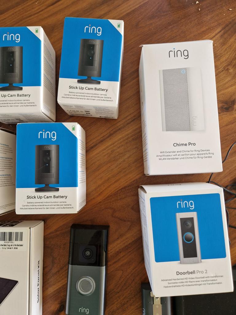 Ring Beveiligingspakket: Cams, Doorbells & Zonnepanelen, Audio, Tv en Foto, Videobewaking, Ophalen of Verzenden