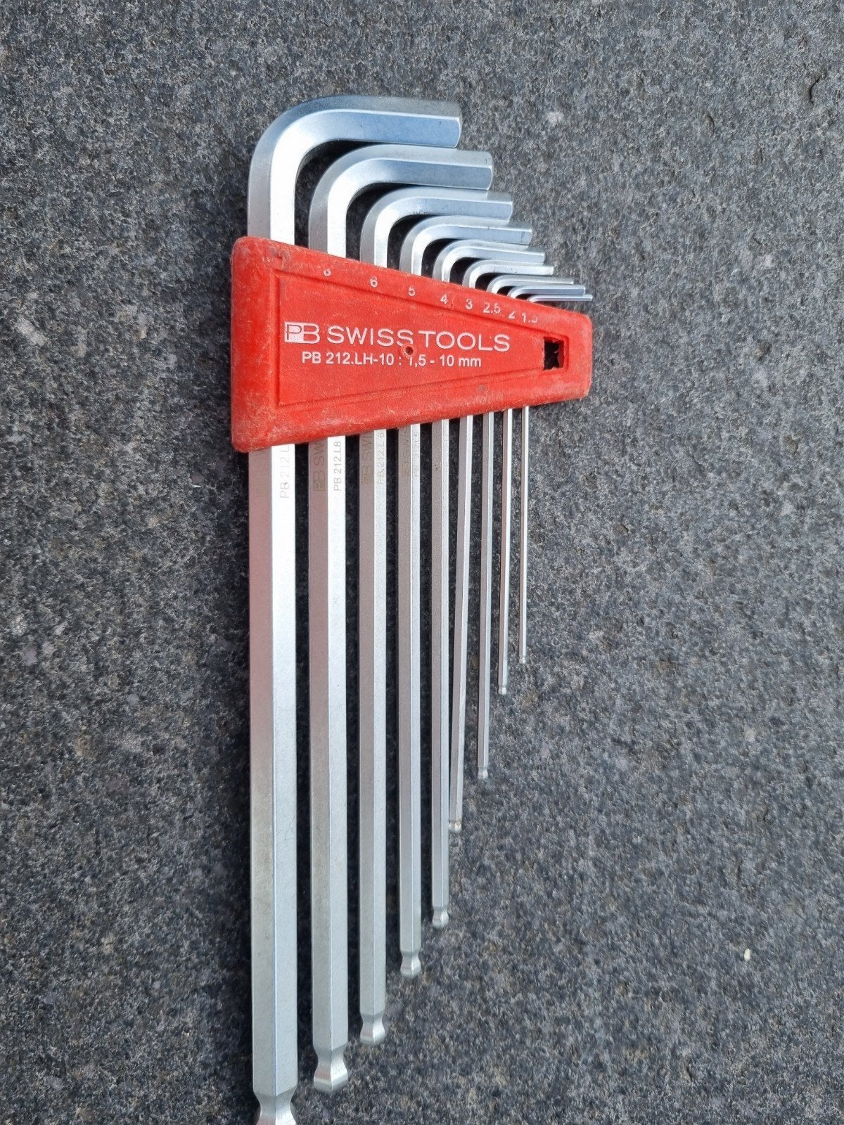 PB Swiss Tools Imbussleutelset  1,5 - 10 mm, Ophalen of Verzenden, Gebruikt, Inbusset