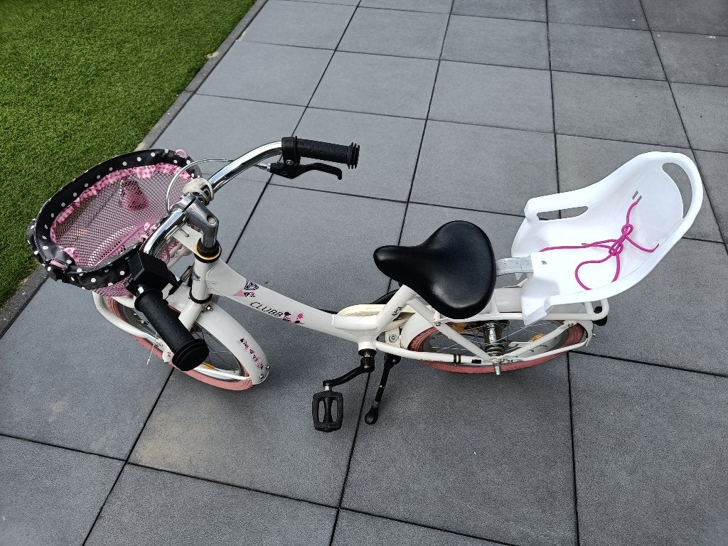 Alpina kinderfiets 16 inch, Fietsen en Brommers, Ophalen, Gebruikt, Terugtraprem, 16 tot 20 inch