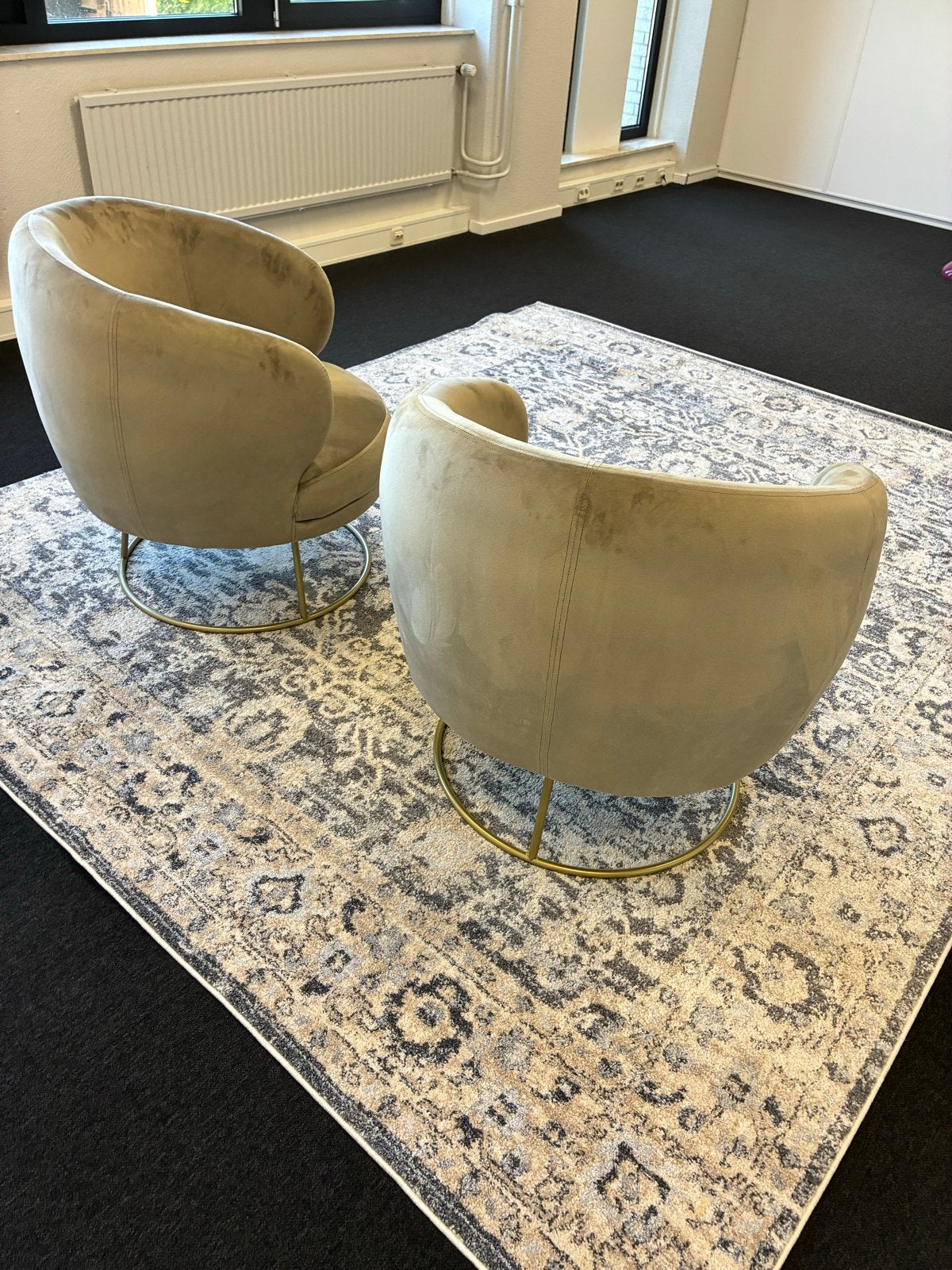Set van 2 luxe fauteuils - Zo goed als nieuw, Ophalen, Zo goed als nieuw, Stof, 75 tot 100 cm