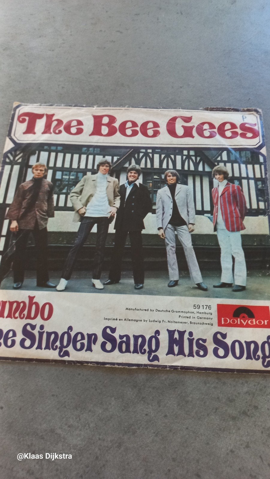 The Bee Gees - Jumbo / I've Gotta Get A Message To You (Sing, Ophalen of Verzenden, Gebruikt, 7 inch, Pop