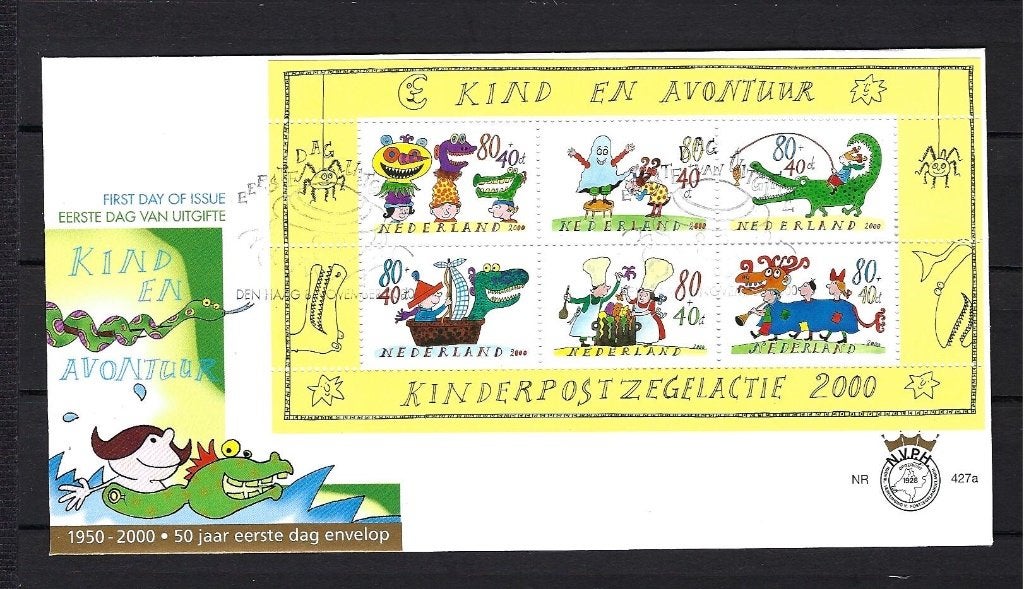 FDC NVPH E427a onbeschreven, Ophalen of Verzenden, Onbeschreven, Nederland