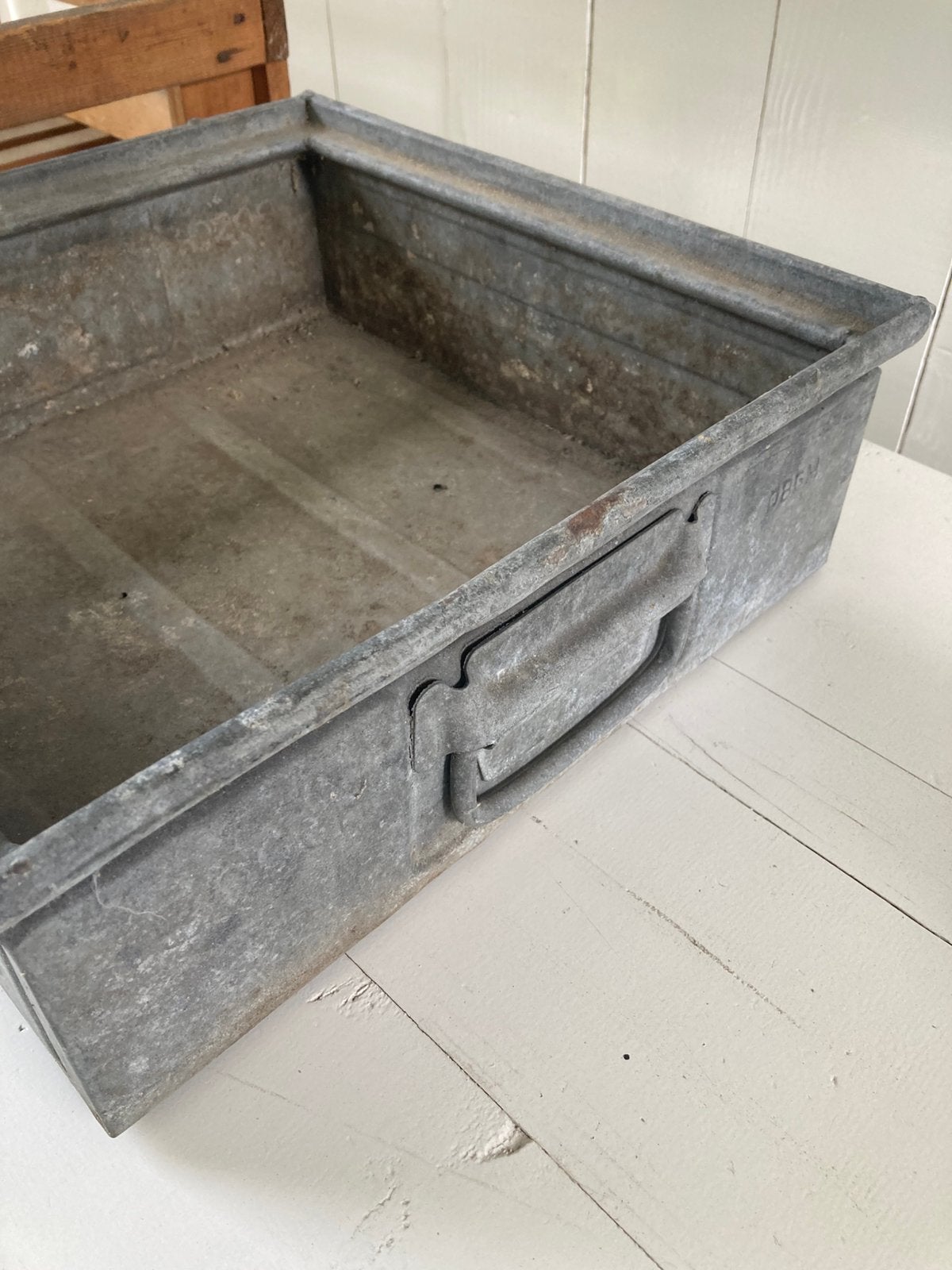 Vintage Zinken bak, Ophalen