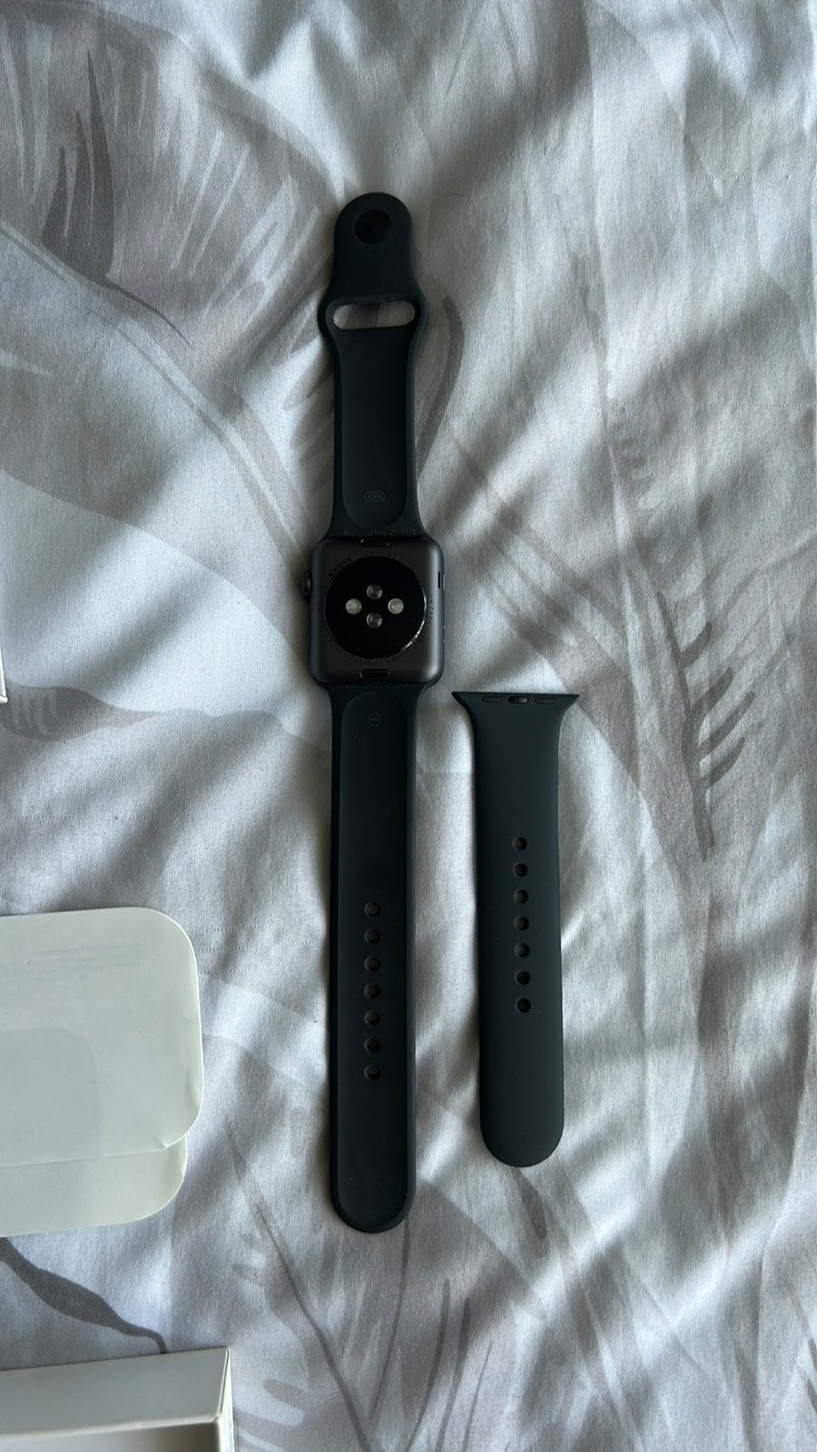 Apple watch Series 3, Ophalen of Verzenden, Zo goed als nieuw, Zwart, IOS