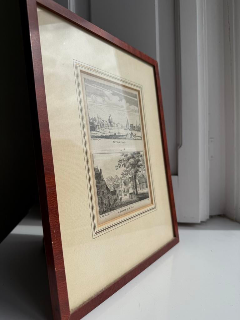 18e-eeuwse topografische prent: Leijtsendam & Rijswijk, Ophalen
