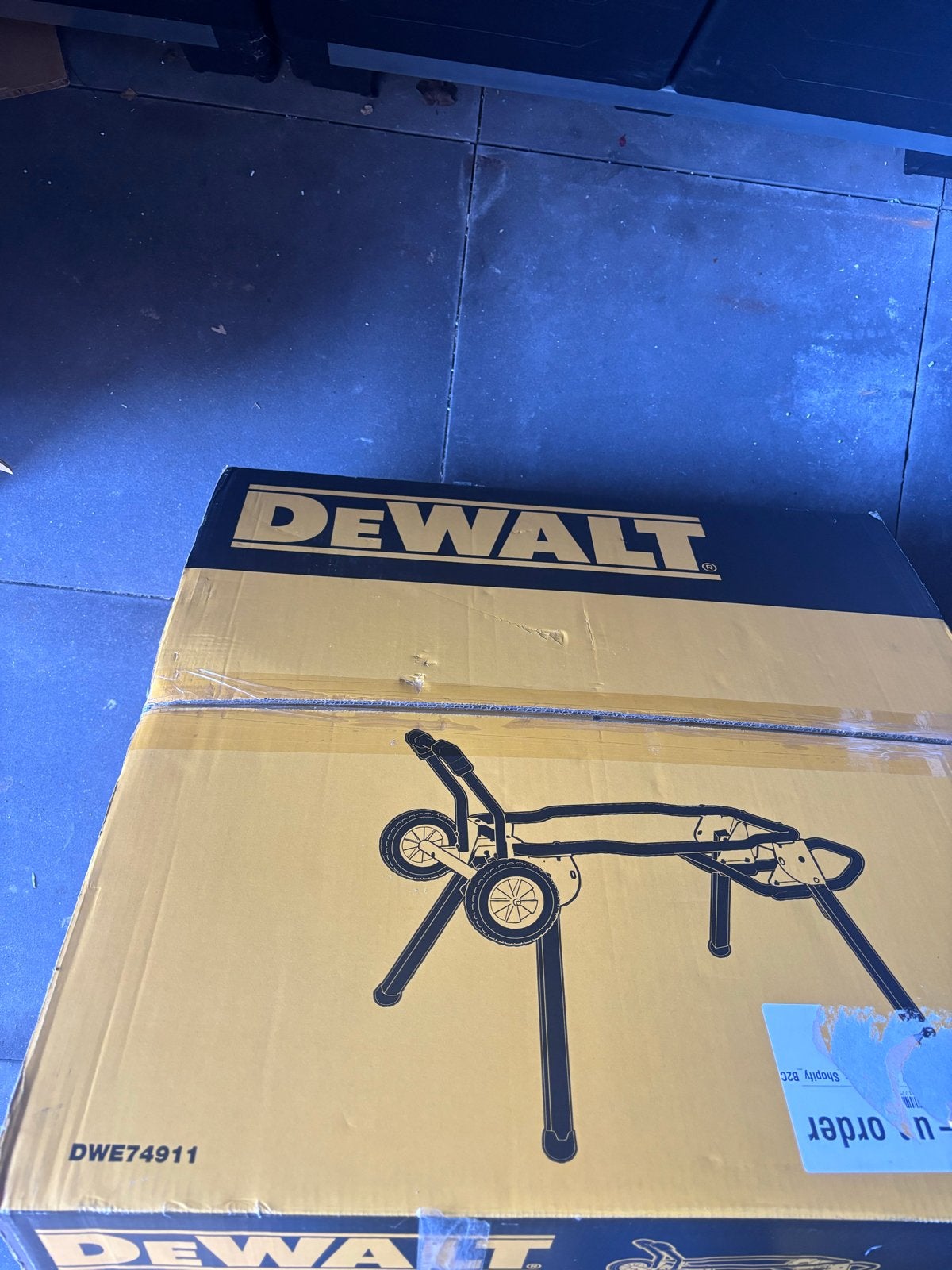 DeWalt DWE74911 Rolstandaard voor tafelzaag - Nieuw in doos, Doe-het-zelf en Verbouw, Ophalen of Verzenden, Nieuw
