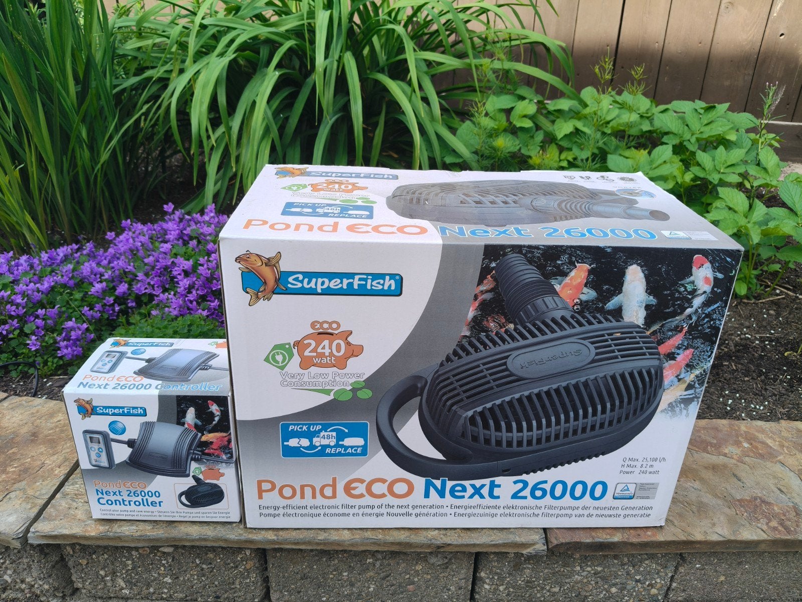 Superfish Pond Eco Next 26000+Controller (ongebruikt), Ophalen of Verzenden, Nieuw, Vijverpomp