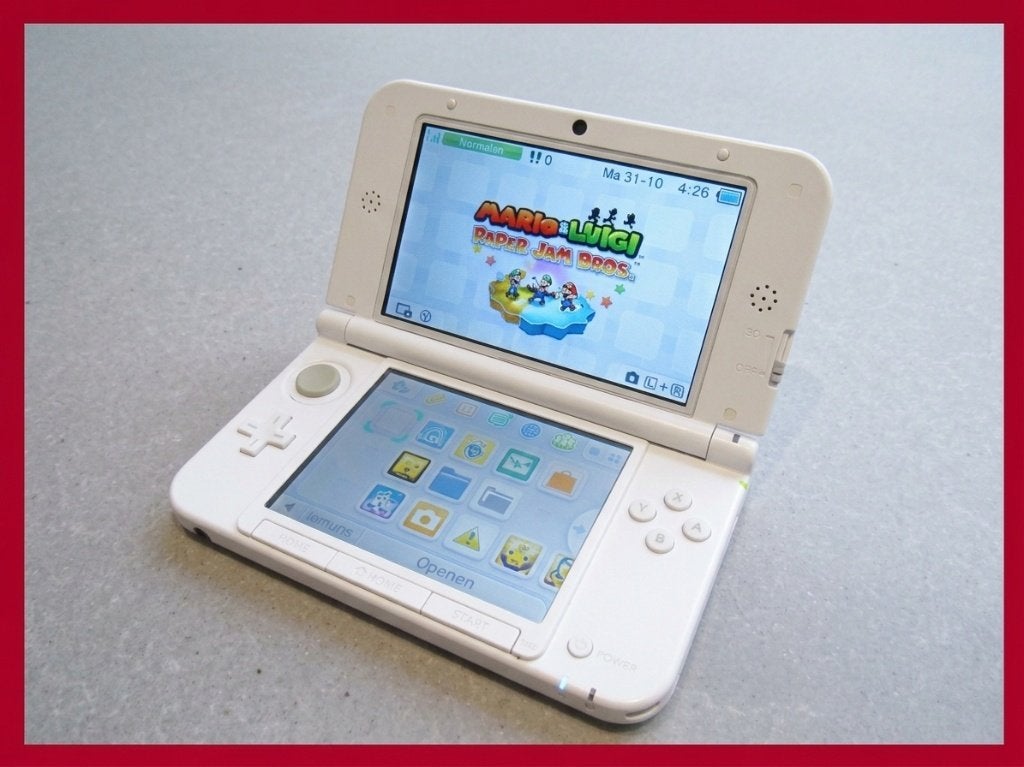 Nintendo 3DS XL Wit + 482 Games in 1, Spelcomputers en Games, Met games, Wit, Ophalen of Verzenden, 3DS