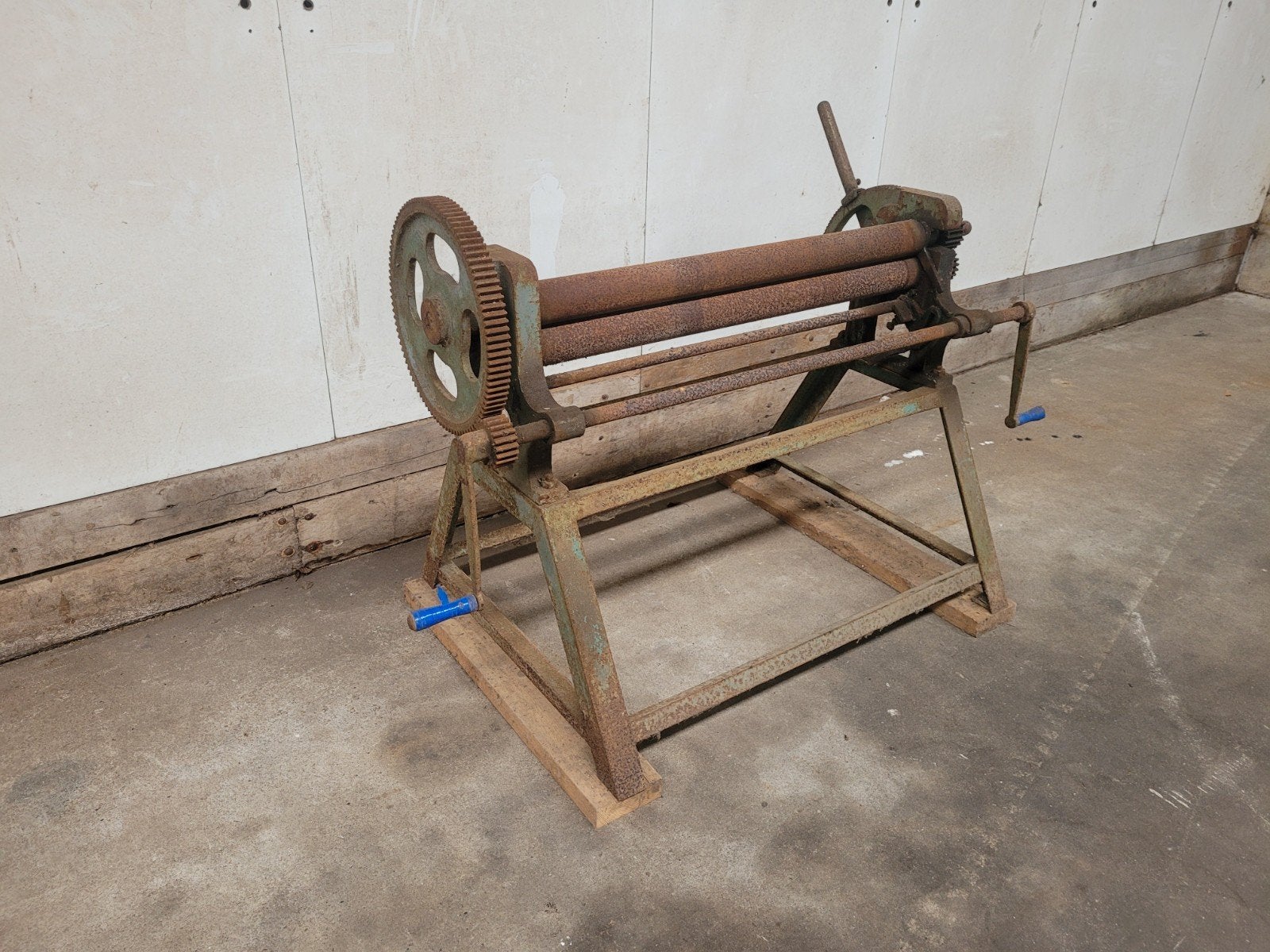 Robuuste handbediende walsmachine/plaatwals, Ophalen