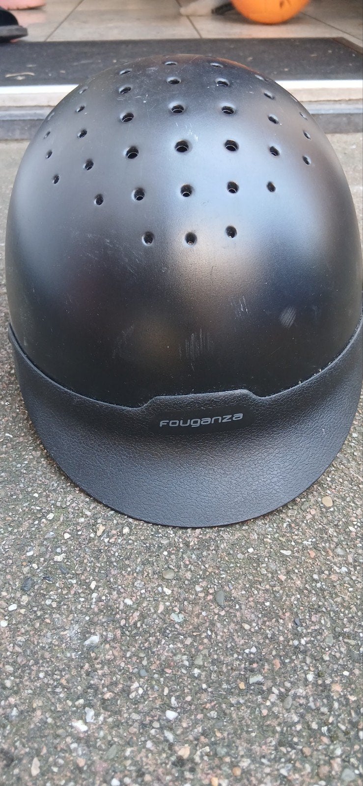 paardrijcap van Fouganza decathlon, Dieren en Toebehoren, Paardrijkleding, Ophalen of Verzenden, Zo goed als nieuw