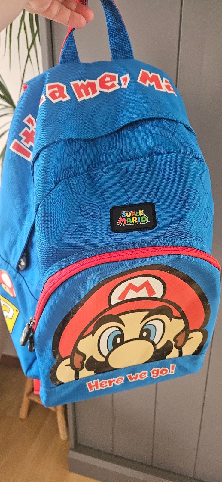 Super Mario rugtas - Zeer nette staat, Ophalen