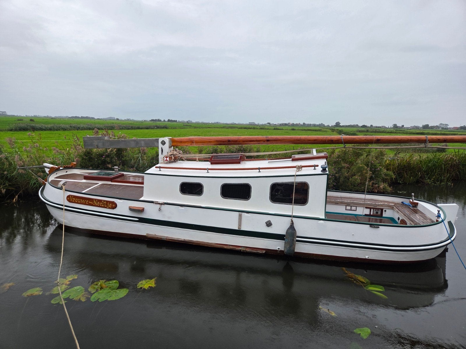 tjalk, zeilboot, zeilschip, praam, friese praam, platbodem, Ophalen, 2.00 meter