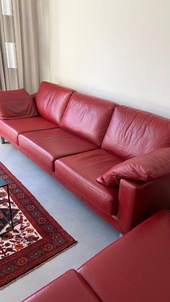 Leolux Antonia Bankstel / Sofa / Couch, Huis en Inrichting, Banken | Bankstellen, Ophalen, Gebruikt, Driepersoons, 75 tot 100 cm