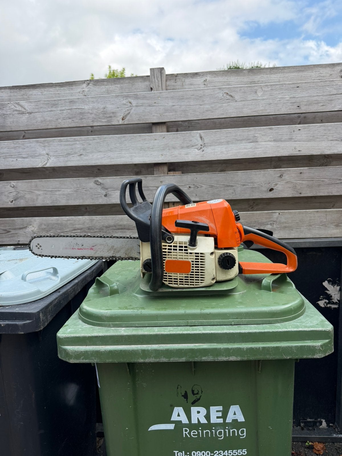 Stihl 025c kettingzaag, Ophalen, Zo goed als nieuw