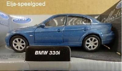 Modelauto schaal 1 : 32 BMW 330I in de kleur blauw, Ophalen of Verzenden, Nieuw, Auto, Overige merken
