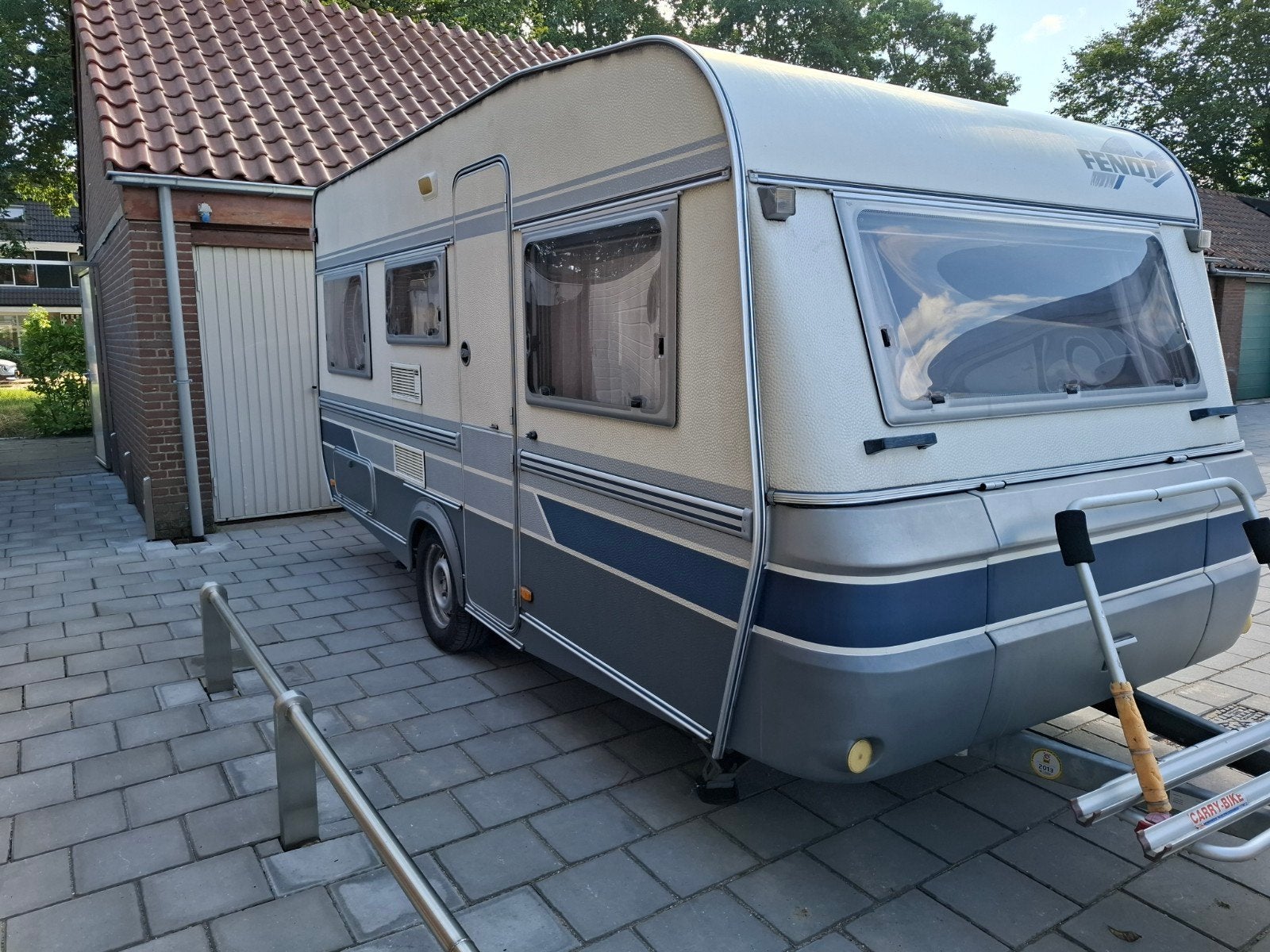 Fendt Joker Bianco 450 uit 1997 - caravan, Vast bed, Treinzit, Particulier, Ringverwarming