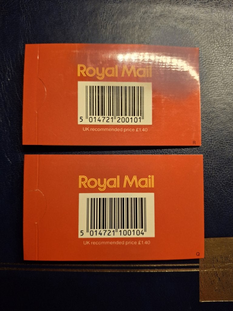postzegel boekje engeland Hb 0-102 verschillende boekjes nrs, Verzenden